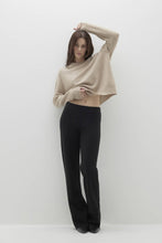 Load image into Gallery viewer, SERAPHINA CASHMERE BLEND FLARE PANT