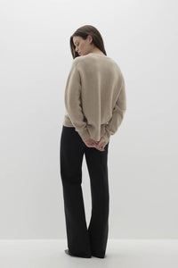 SERAPHINA CASHMERE BLEND FLARE PANT