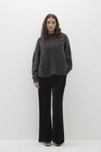 Load image into Gallery viewer, ODETTE CABLE KNIT CASHMERE SWEATER