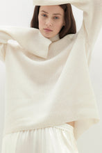 Load image into Gallery viewer, KORA CASHMERE MOCK NECK SWEATER