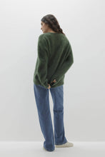 Load image into Gallery viewer, AGNES BRUSHED CASHMERE CREWNECK SWEATER