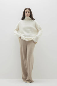 ETHEL BRUSHED CASHMERE TURTLENECK SWEATER