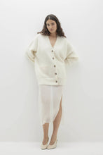 Load image into Gallery viewer, MARGARET BRUSHED CASHMERE CARDIGAN