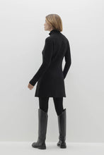 Load image into Gallery viewer, TYRA ZIP-UP CASHMERE SWEATER DRESS