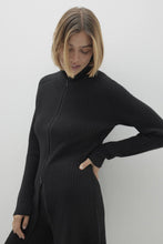 Load image into Gallery viewer, TYRA ZIP-UP CASHMERE SWEATER DRESS