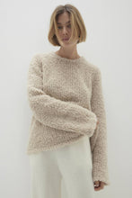 Load image into Gallery viewer, NIMAH TEDDY CREWNECK SWEATER