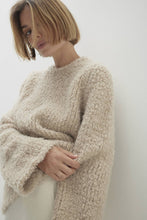 Load image into Gallery viewer, NIMAH TEDDY CREWNECK SWEATER