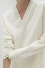 Load image into Gallery viewer, CELESTE V-NECK CASHMERE SWEATER