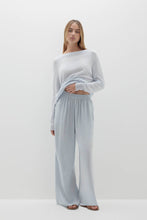 Load image into Gallery viewer, EVAN SILK WIDE LEG PANT