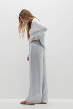 Load image into Gallery viewer, EVAN SILK WIDE LEG PANT