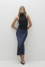 Load image into Gallery viewer, QUINN SILK MIDI SKIRT