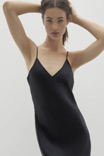 Load image into Gallery viewer, JENNA SILK MIDI DRESS