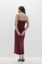 Load image into Gallery viewer, JENNA SILK MIDI DRESS