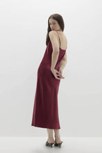 Load image into Gallery viewer, JENNA SILK MIDI DRESS