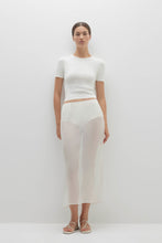 Load image into Gallery viewer, MARISSA SILK ORGANZA MIDI SKIRT