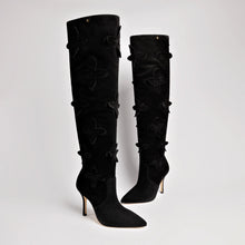 Load image into Gallery viewer, Julia Boot In Black Suede