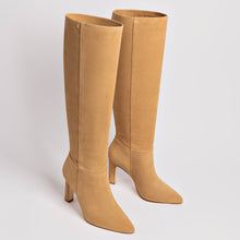 Load image into Gallery viewer, Cindy Hi Boot In Peanut Suede