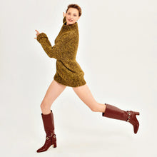 Load image into Gallery viewer, Milan Block Boot In Cognac Leather