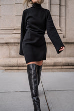 Load image into Gallery viewer, FREJA TURTLENECK MINI DRESS