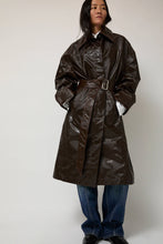 Load image into Gallery viewer, Façon Jacmin Manso Mackintosh Coat in Brown