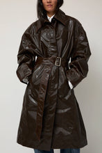 Load image into Gallery viewer, Façon Jacmin Manso Mackintosh Coat in Brown