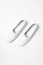 Load image into Gallery viewer, Freda Salvador Jada Woven Ballet Flat in White