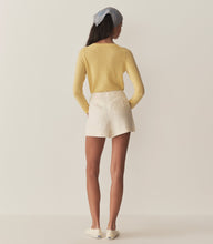 Load image into Gallery viewer, GARANCE CASHMERE SWEATER -- LEMON CHIFFON