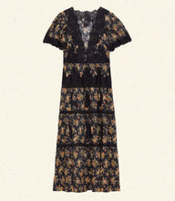 Load image into Gallery viewer, GRACIELLA DRESS -- FOXGLOVE FLORAL