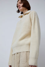 Load image into Gallery viewer, Girls of Dust Fly Deck Sweater in Off White