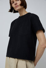 Load image into Gallery viewer, Girls of Dust Pocket Tee in Black