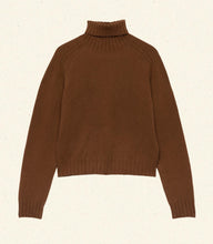 Load image into Gallery viewer, HAYWORTH CASHMERE TURTLENECK -- CORDOVAN