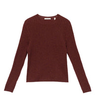 Load image into Gallery viewer, HYERES CASHMERE SWEATER -- DARK GARNET