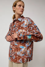 Load image into Gallery viewer, Henrik Vibskov Field Shirt in Brown Hay Field