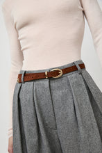 Load image into Gallery viewer, Herbert Frere Soeur La Frieda Belt in Choco Camp