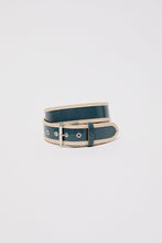 Load image into Gallery viewer, Herbert Frere Soeur La Hydra Belt in Crispy Bleu Gris and Crema