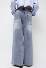 Load image into Gallery viewer, Highlight Studio Denim Sharing Pants in Light Blue