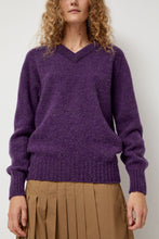 Load image into Gallery viewer, HOWLIN&#39; Future Memories V Neck Sweater in Lavender