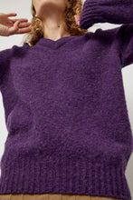 Load image into Gallery viewer, HOWLIN&#39; Future Memories V Neck Sweater in Lavender