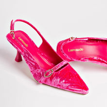 Load image into Gallery viewer, Ines Pump In Pink Velvet