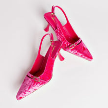 Load image into Gallery viewer, Ines Pump In Pink Velvet