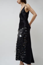 Load image into Gallery viewer, INSHADE Long Sequin Skirt in Black