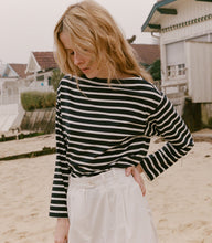 Load image into Gallery viewer, IRENE TEE -- BRETON STRIPE