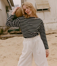 Load image into Gallery viewer, IRENE TEE -- BRETON STRIPE