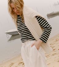 Load image into Gallery viewer, IRENE TEE -- BRETON STRIPE