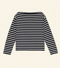 Load image into Gallery viewer, IRENE TEE -- BRETON STRIPE