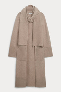 GEORGINA LONGLINE CASHMERE CARDIGAN