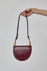 Il Bisonte Crossbody Consuelo in Amarena