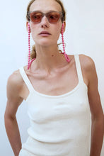 Load image into Gallery viewer, Ina Seifart Brillenkette Glasses Chain in Rose with Rose Thread