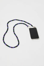 Load image into Gallery viewer, Ina Seifart Handykette Iphone Necklace in Black Mix