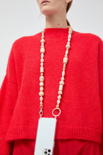 Load image into Gallery viewer, Ina Seifart Perlen Mix Handykette Iphone Necklace in Natural